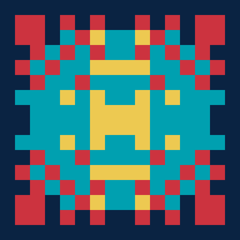 Pixel Mandala #34