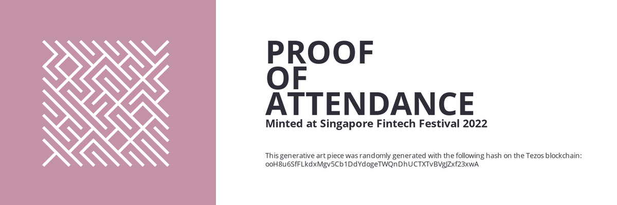 SFF2022 Proof of Attendance Token #981