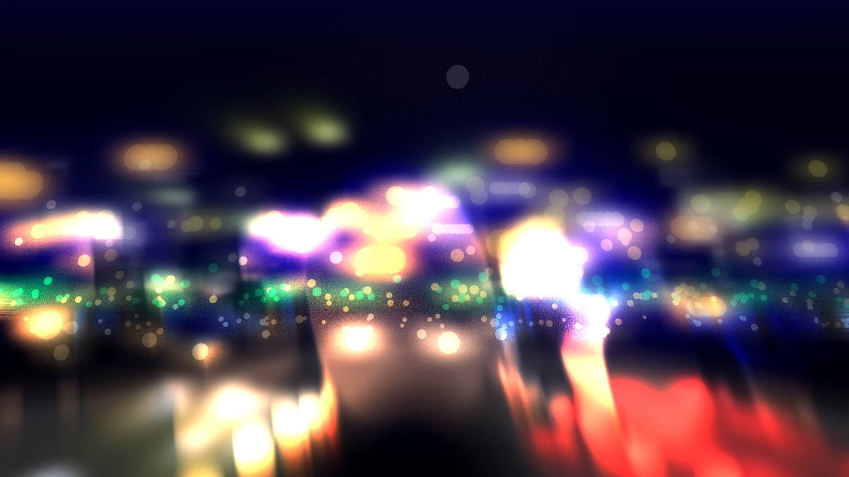 City in Night #58