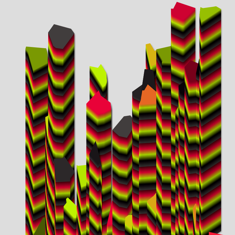 Rainbow towers #10