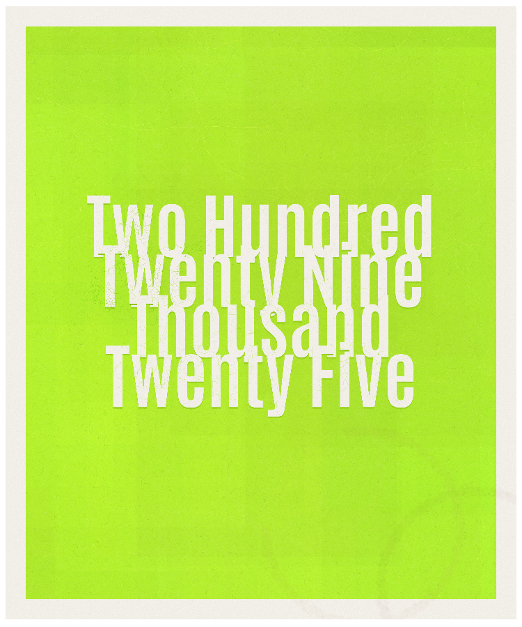 Count #229025