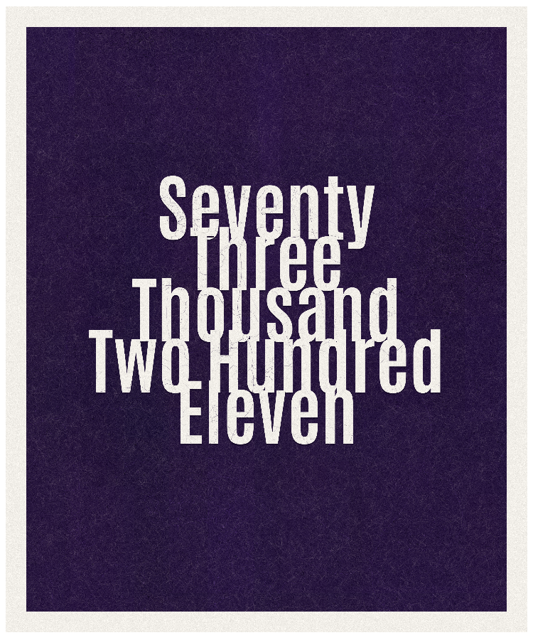 Count #73211