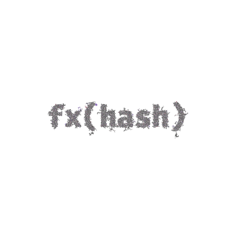 FXHASH Logo with Features #622