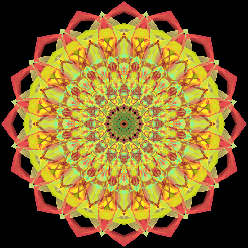 Morphing Mandala - #fxhashturnsone charity #15