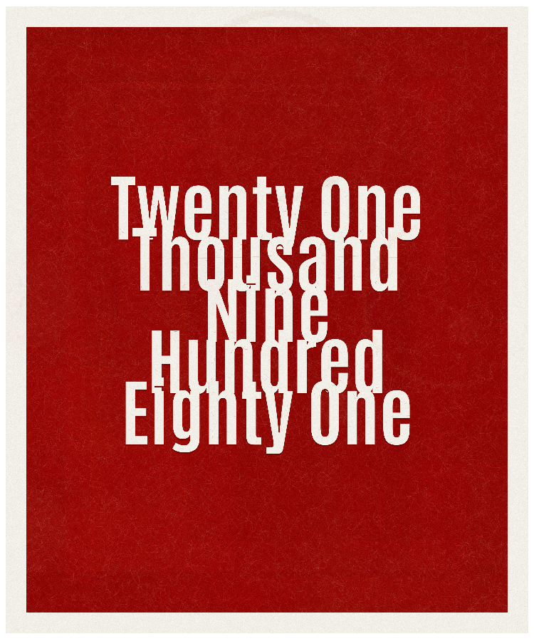 Count #21981