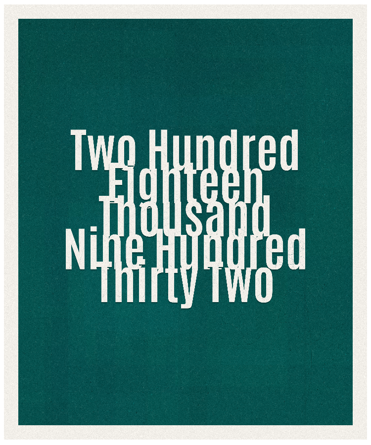 Count #218932
