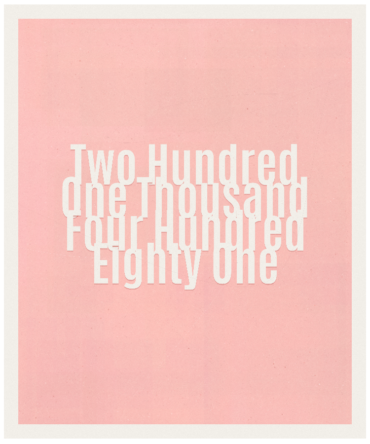 Count #201481
