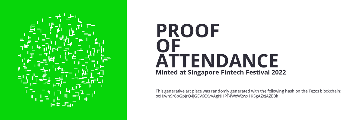 SFF2022 Proof of Attendance Token #1146