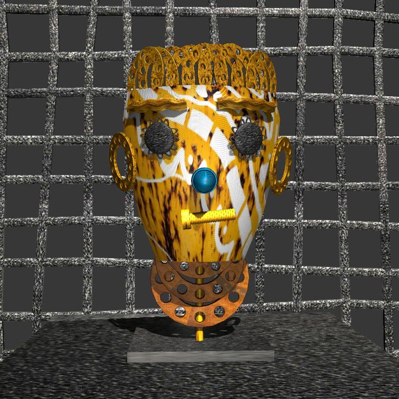 African’s Mask #3