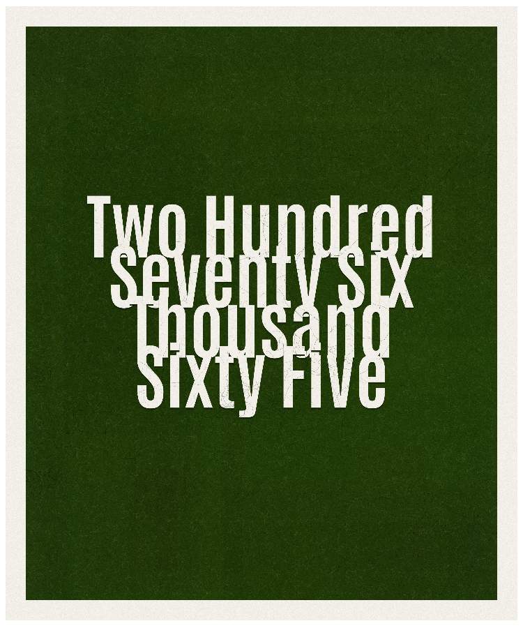 Count #276065