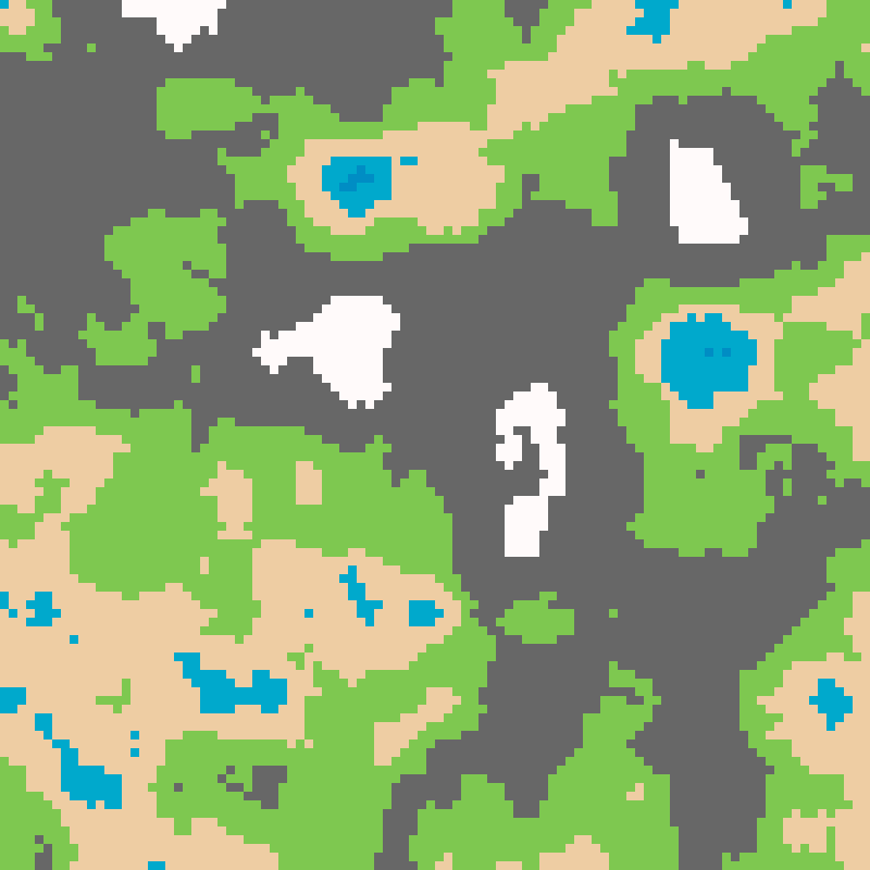 8bit RPG map gen. #1