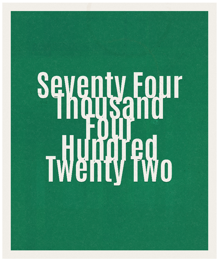 Count #74422