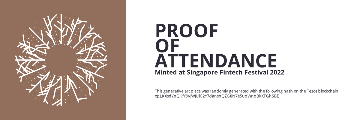 SFF2022 Proof of Attendance Token #1430