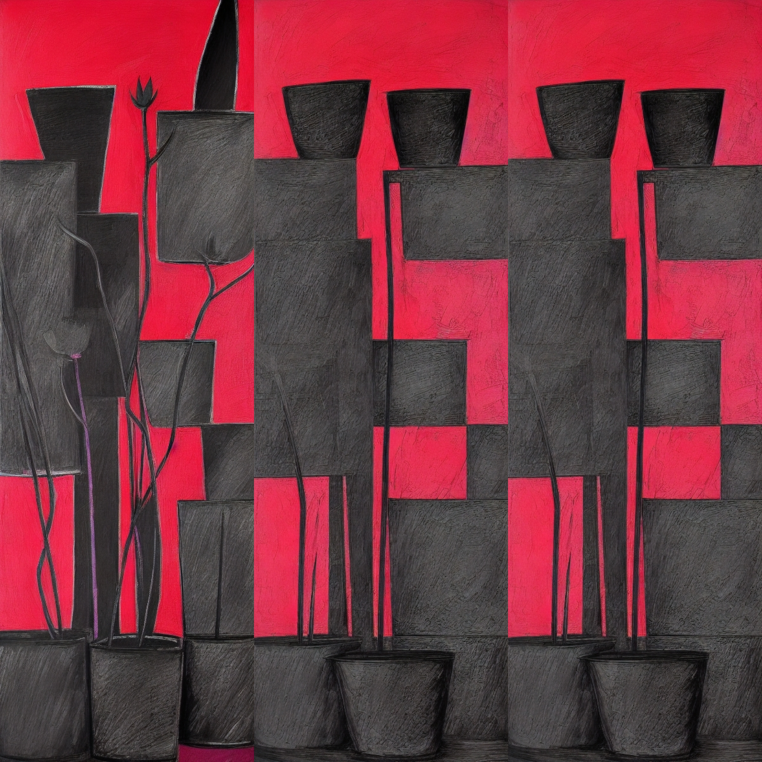 Cubism Flowers #3