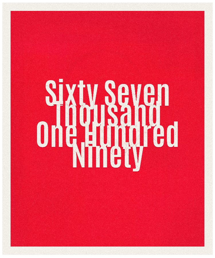 Count #67190