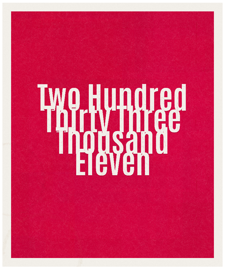 Count #233011