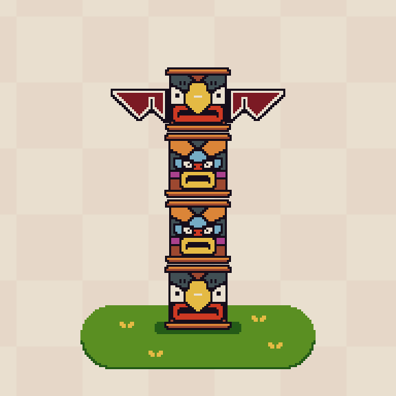 Tiki Totem  #20