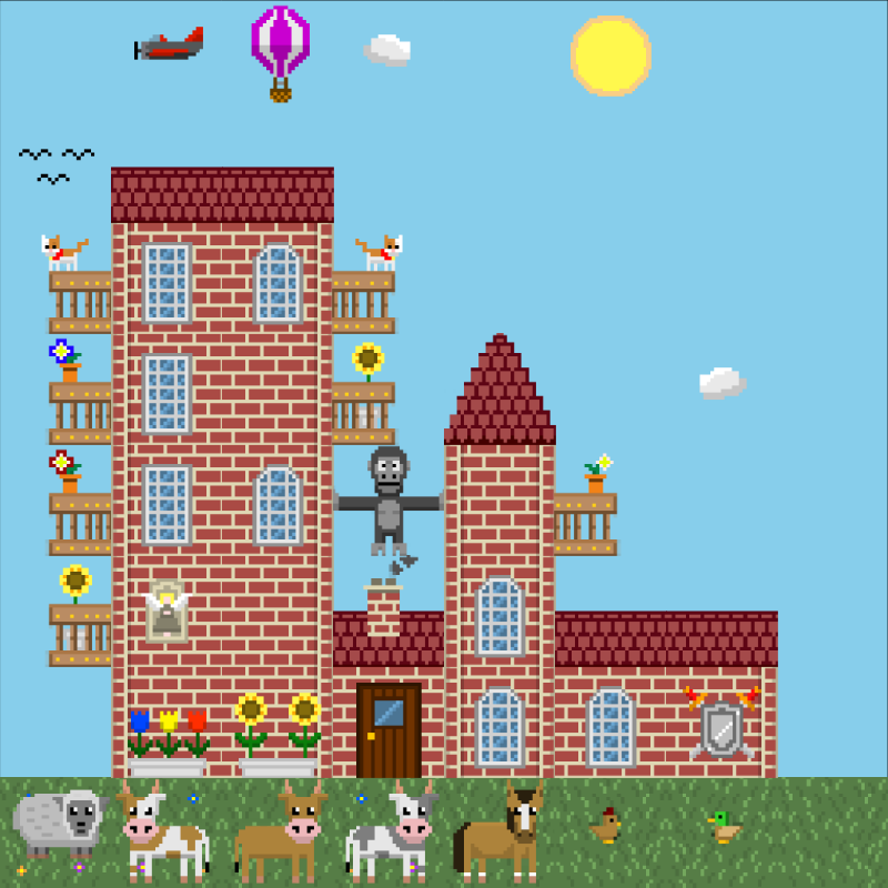 2D Mansion #390