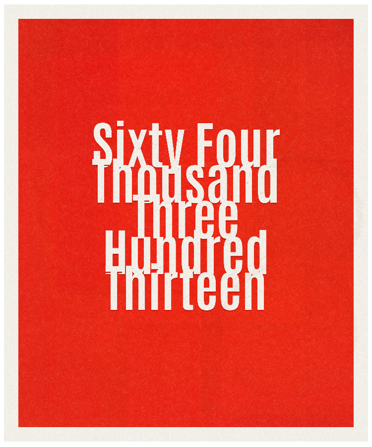 Count #64313