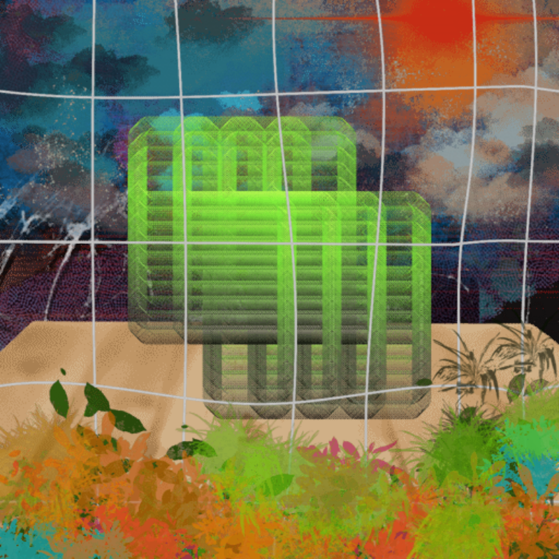 Geometric Garden #69