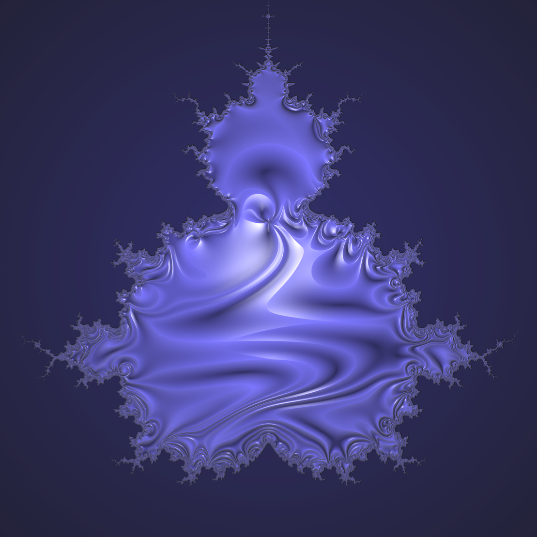 Warped Mandelbrot Fractal #12