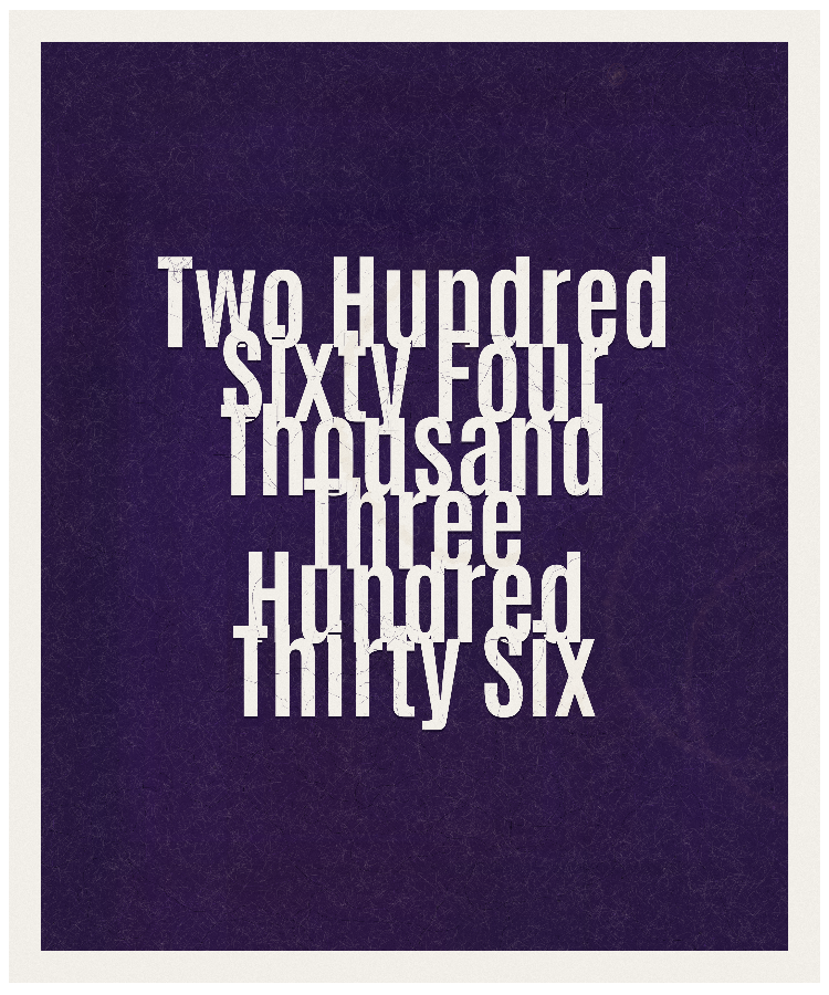 Count #264336