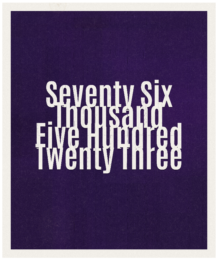 Count #76523