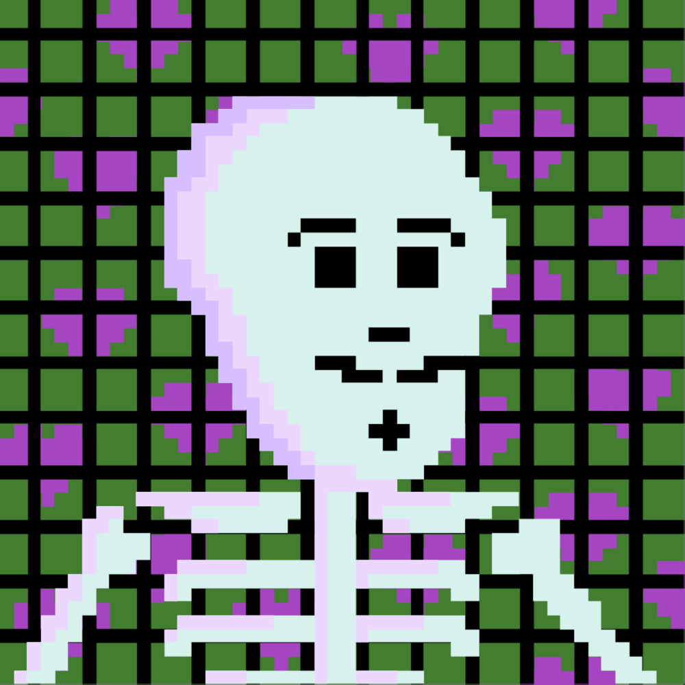 PIXEL SKULLETTI 1 #173