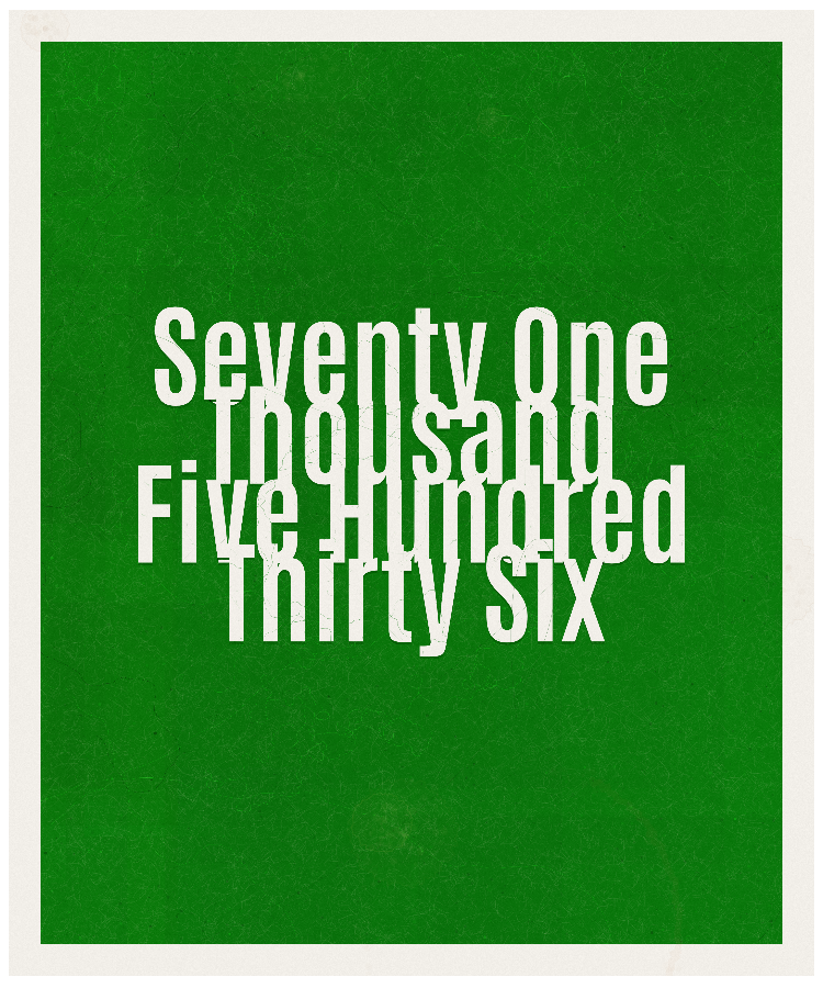 Count #71536