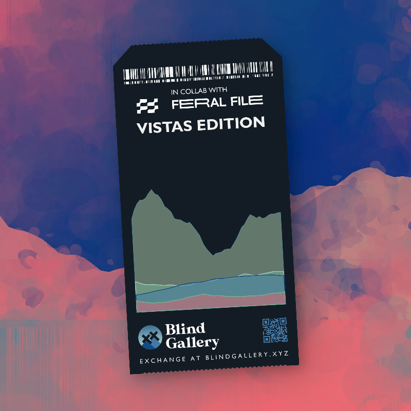 Blind Gallery Mint Pass (Vistas Edition) #122