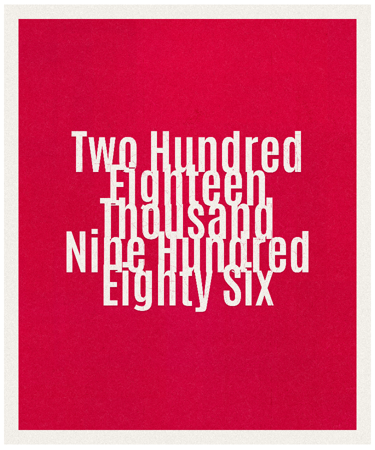 Count #218986
