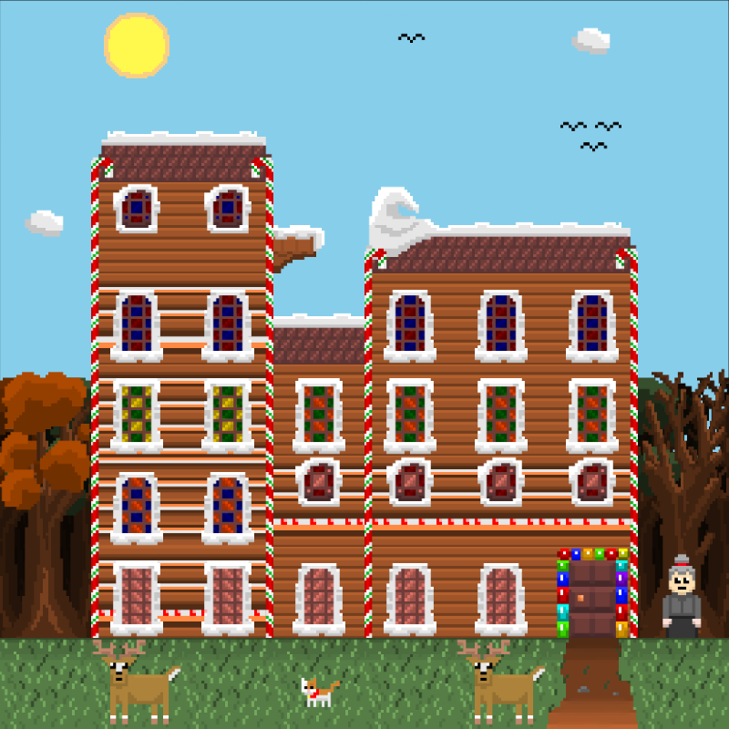 2D Mansion Candy House #126