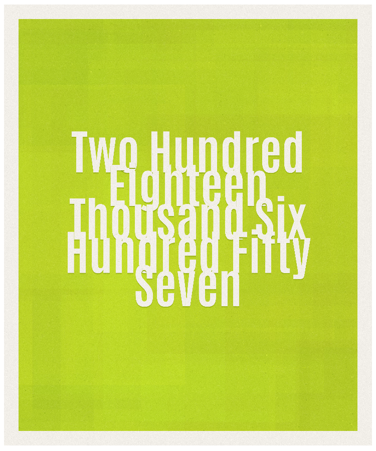 Count #218657
