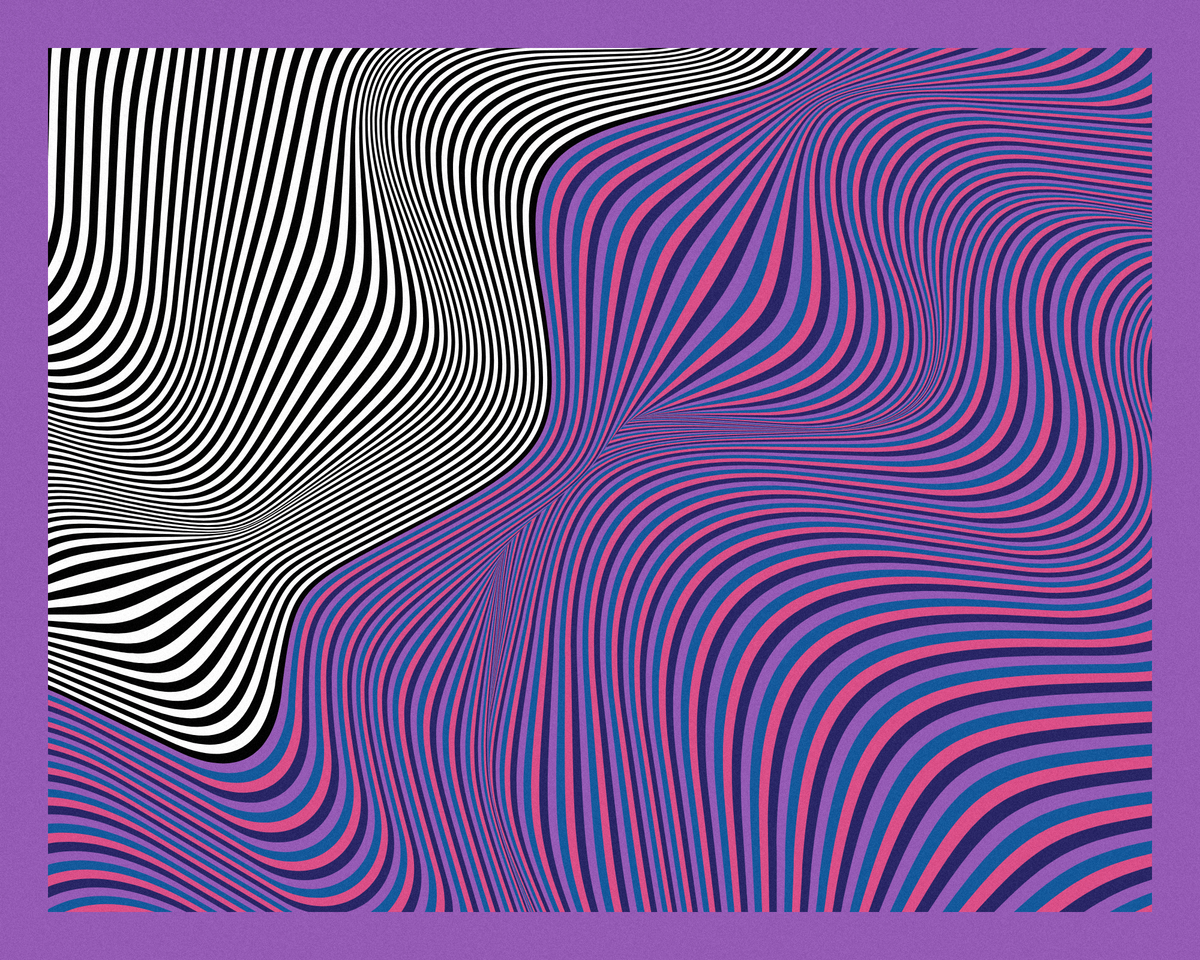 Alternating bands of color #5