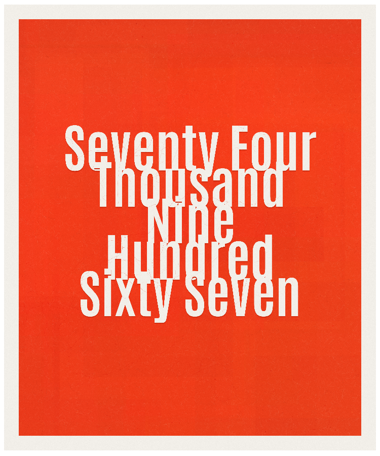 Count #74967
