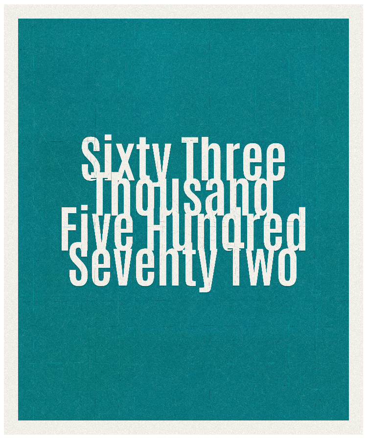 Count #63572