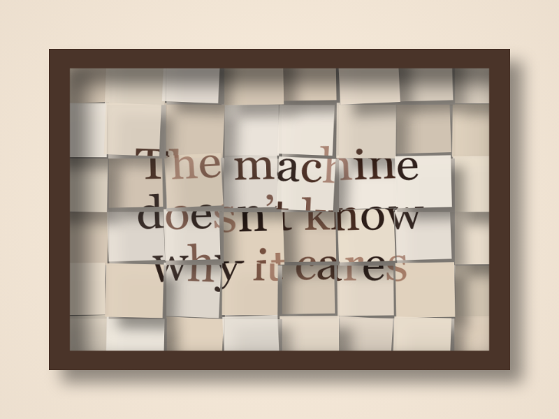 The Metaphor Machine #1617