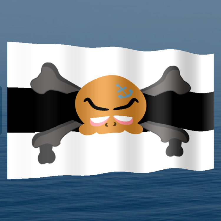 Jolly Roger Flag #38