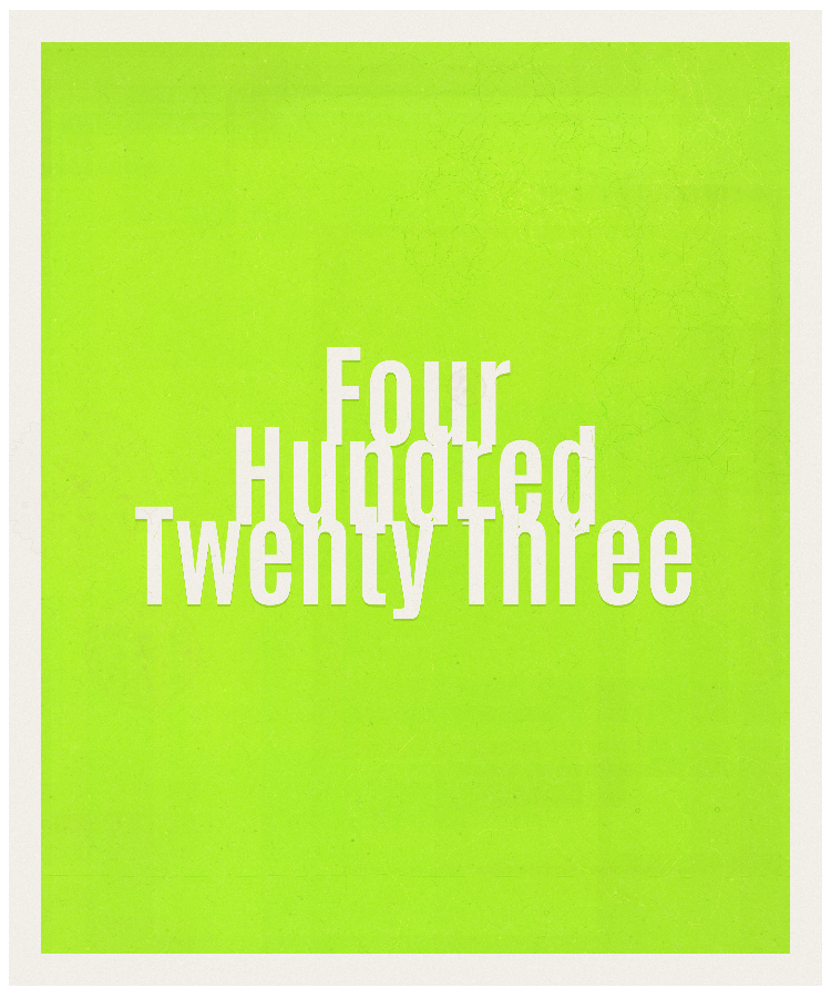 Count #423