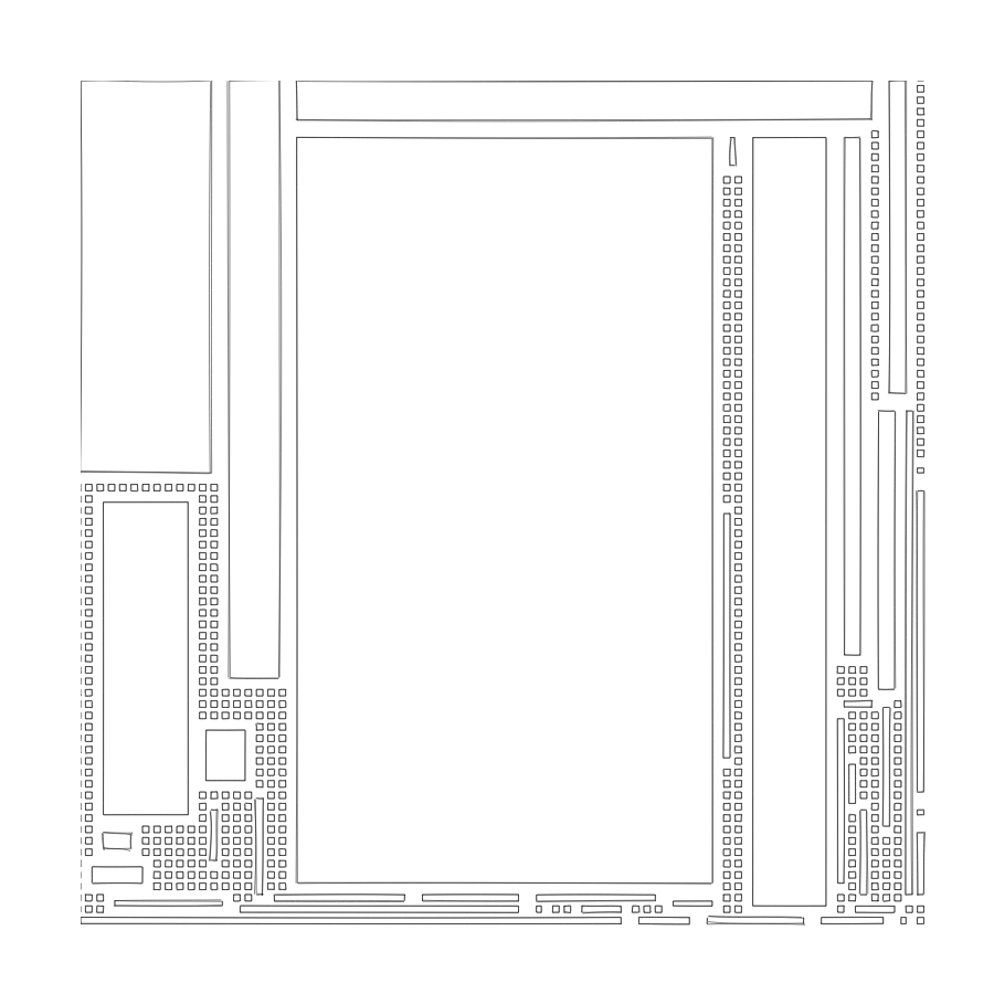 Strips layouts - Dense Overlap #7