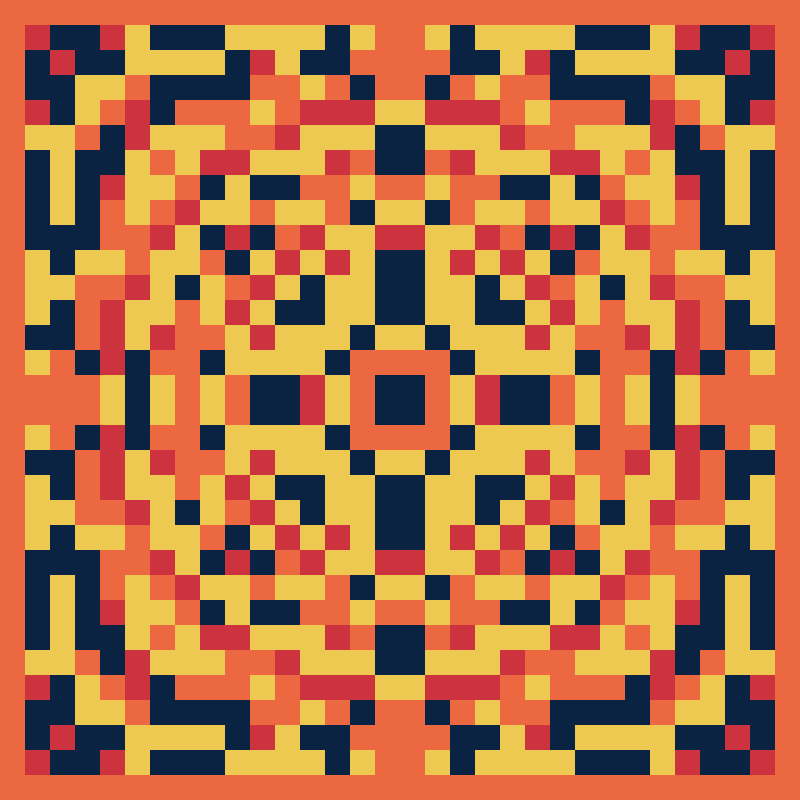 Pixel Mandala #57