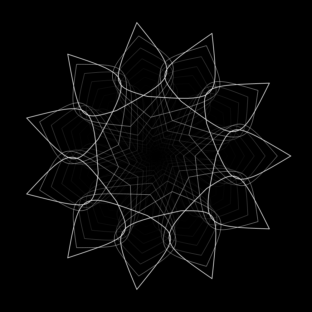 bezier symmetry