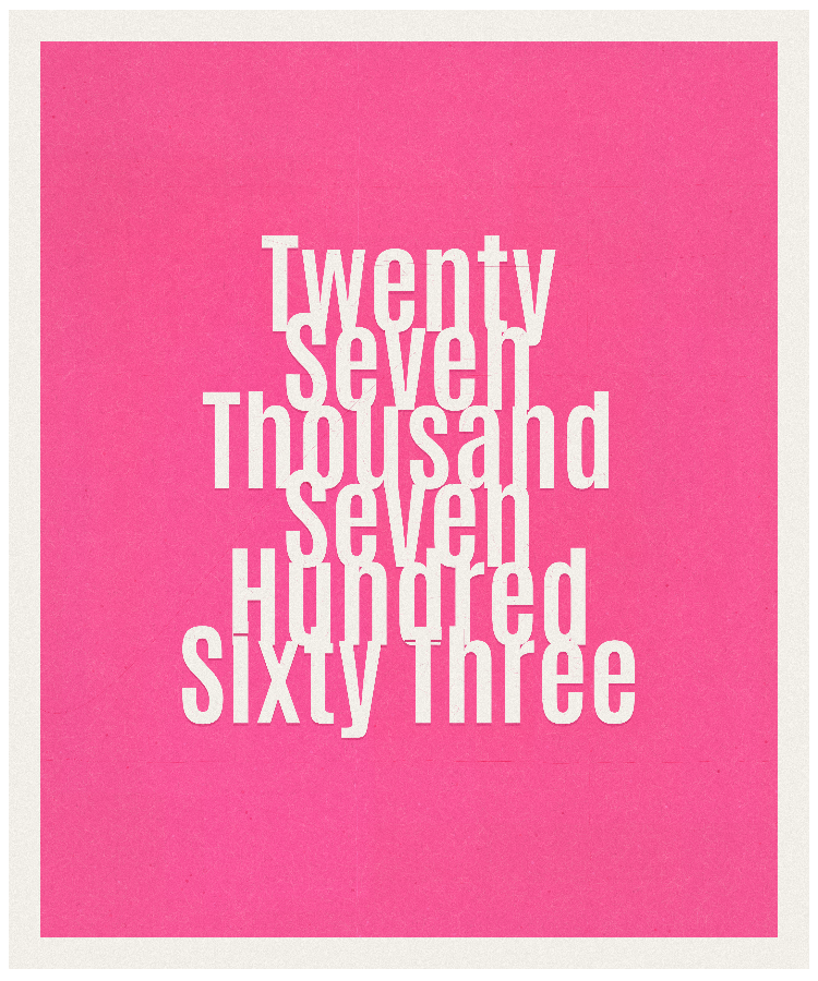 Count #27763