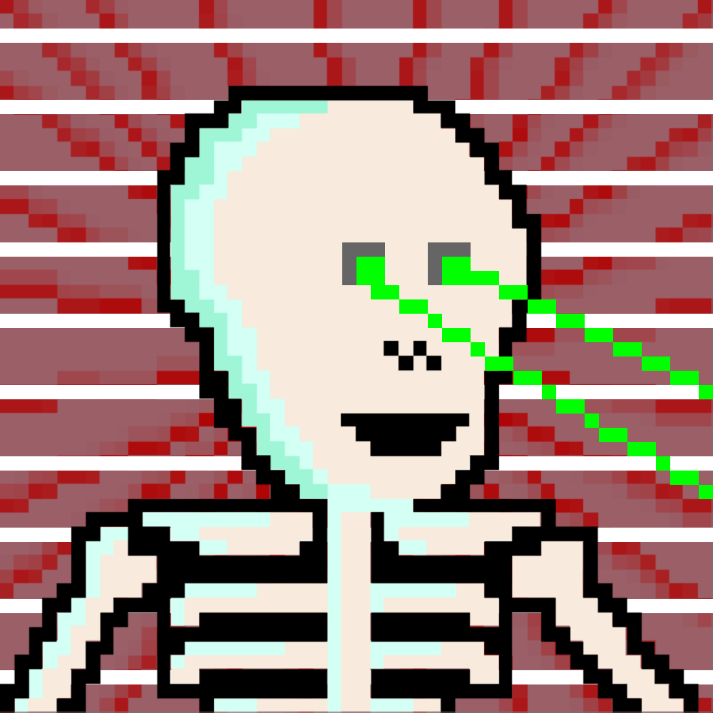 PIXEL SKULLETTI 1 #312