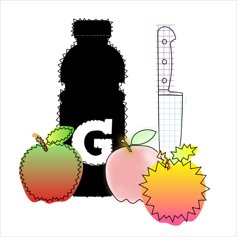 gatorade and apples #131