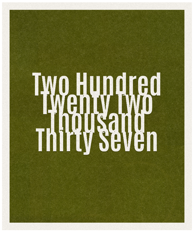 Count #222037