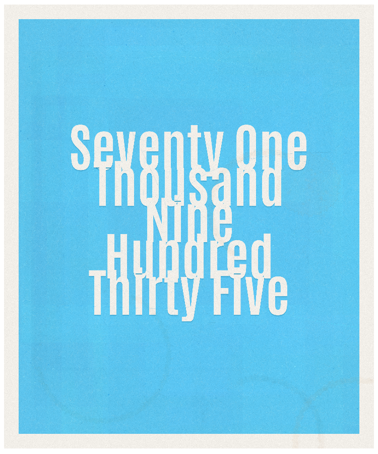 Count #71935