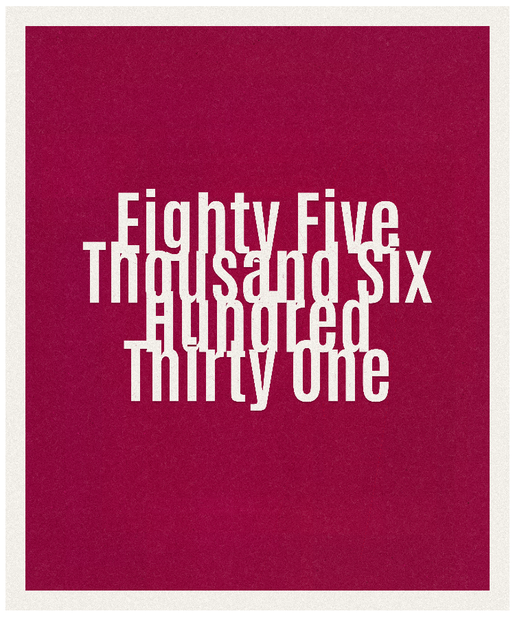Count #85631