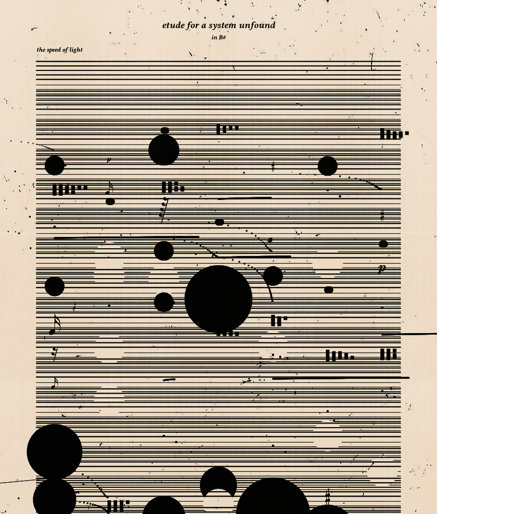 etude for a system unfound #39