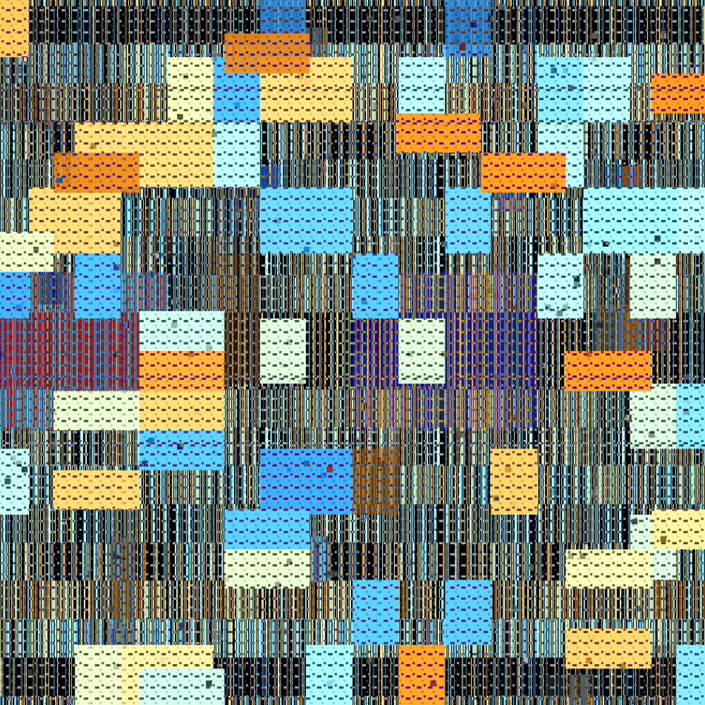 A Pixelated Dream Accumulations #12